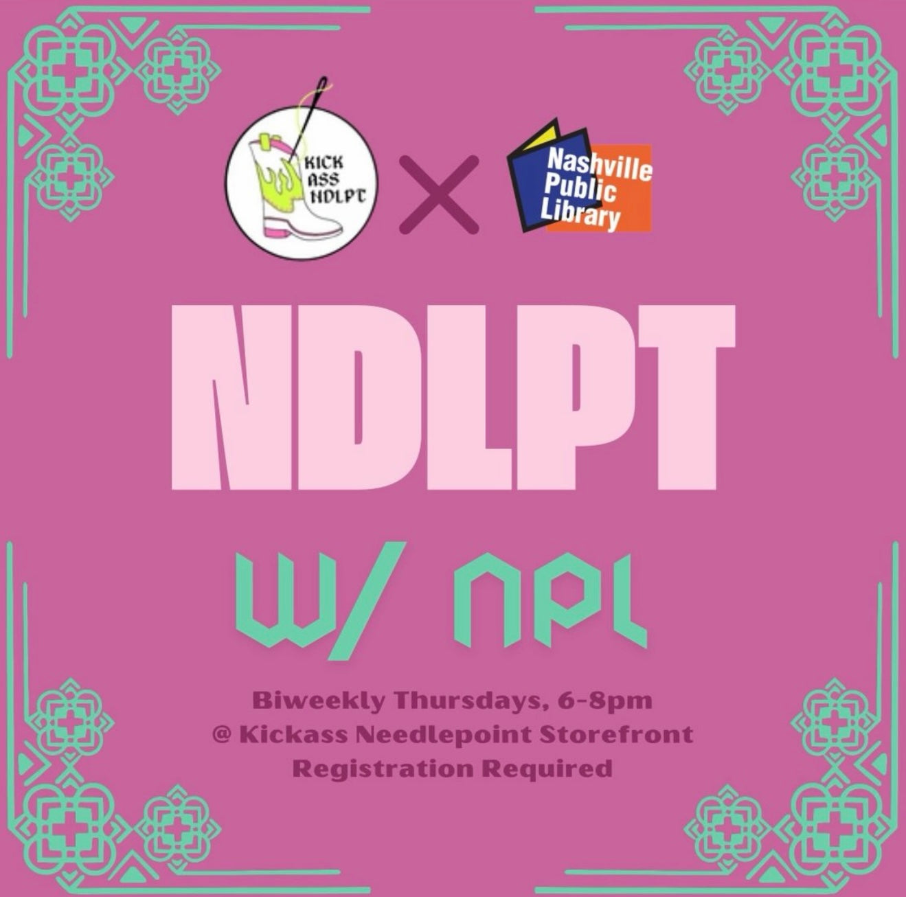 07/16 6pm NDLPT with NPL (free event!)