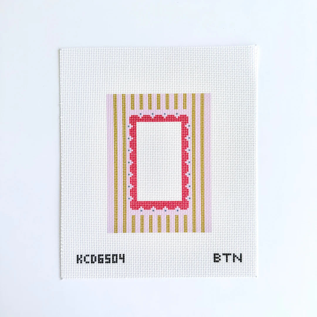 Scallop Mini Polaroid Frame Canvas