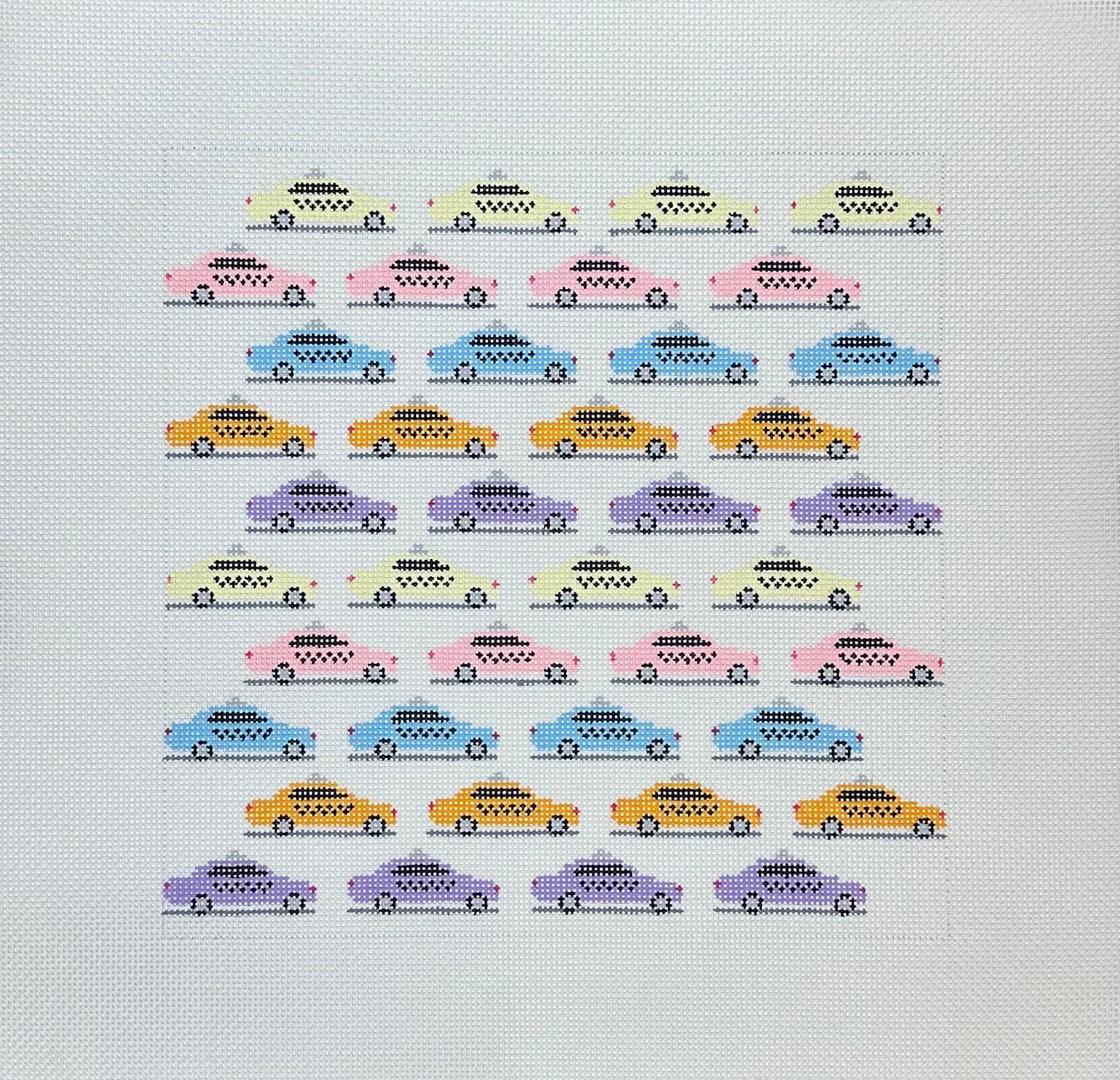 TRUNK SHOW Colorful Taxi Cabs