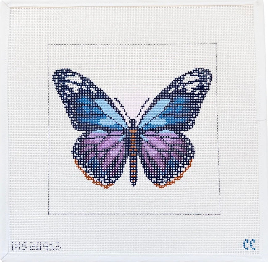 Purple Monarch Large Canvas