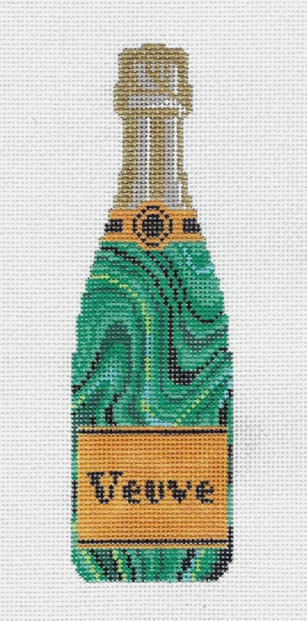 Malachite Champagne Canvas