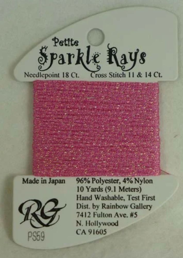 PS59 Hot Pink Petite Sparkle Rays