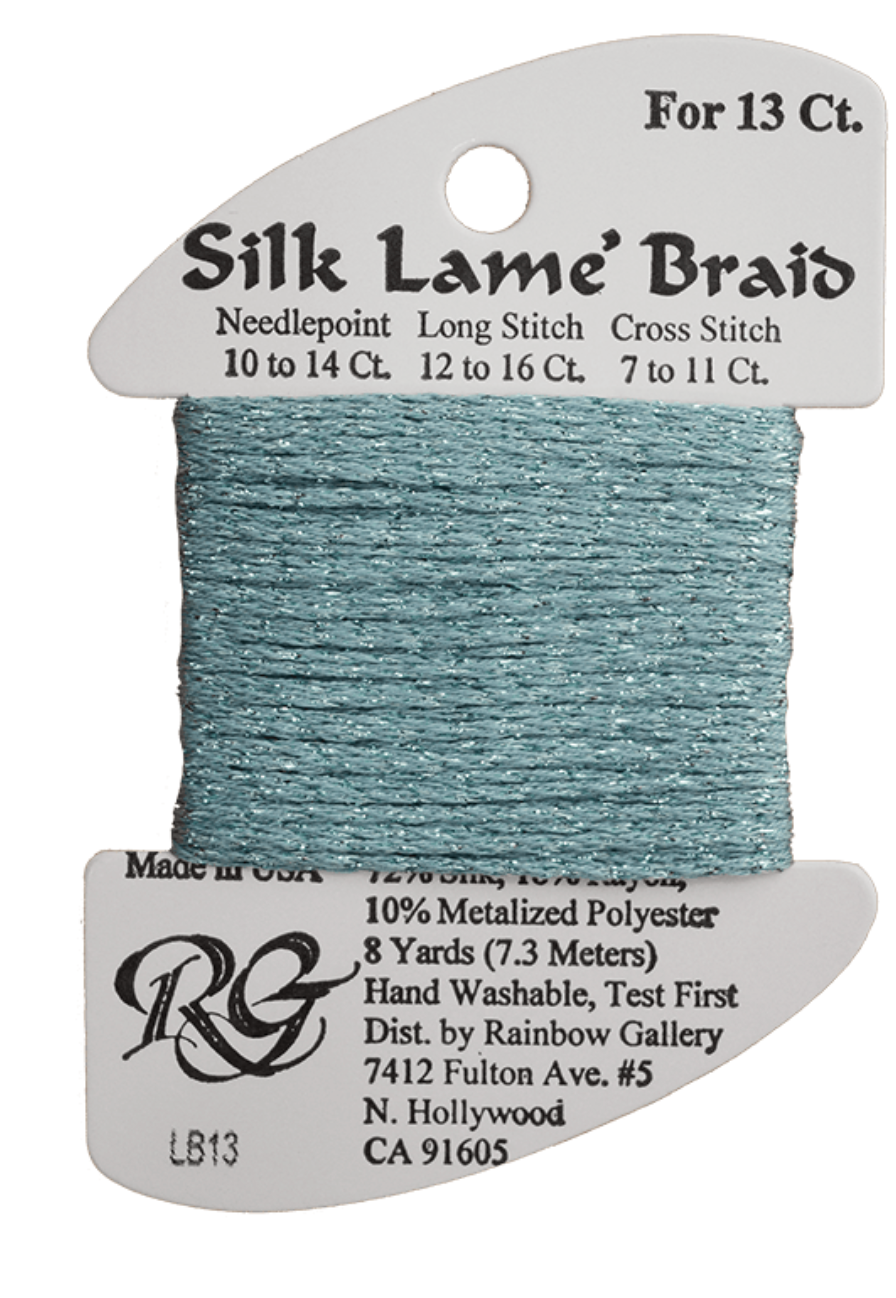 Silk Lamé Braid LB13 Sky Blue