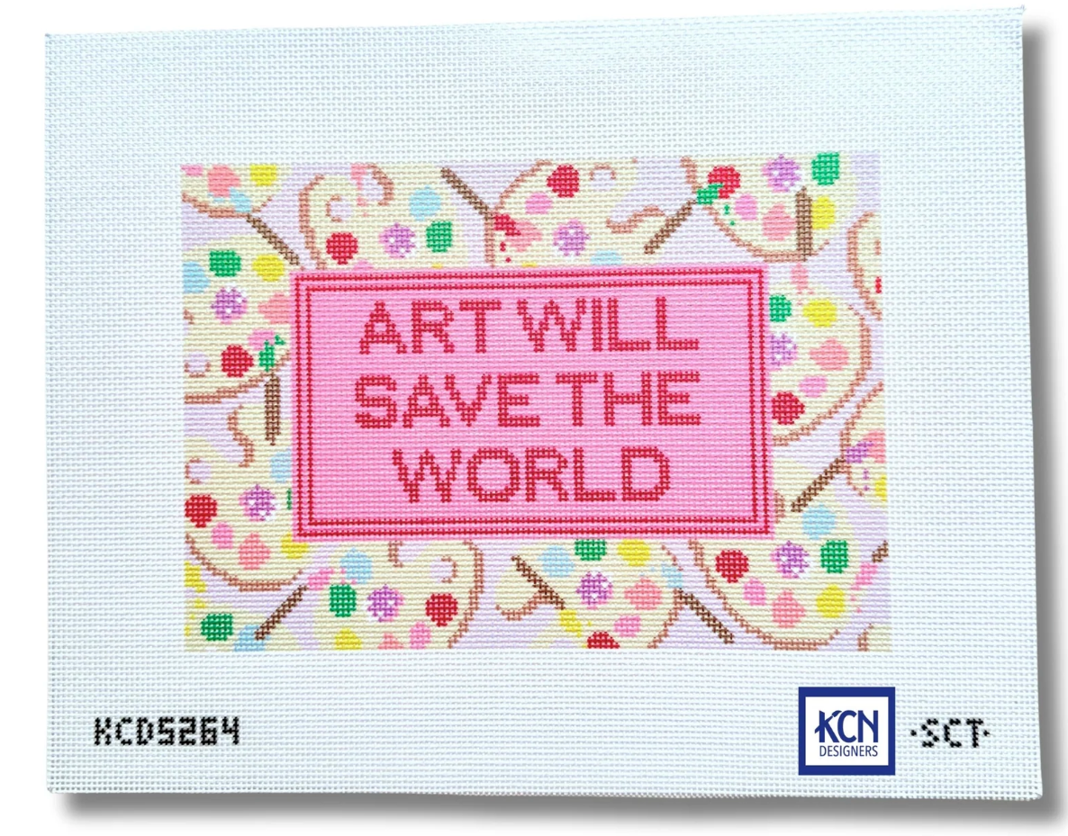 Art Will Save the World Canvas