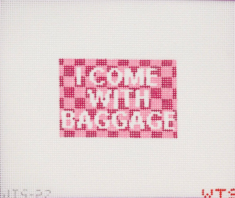 I Come With Baggage Canvas