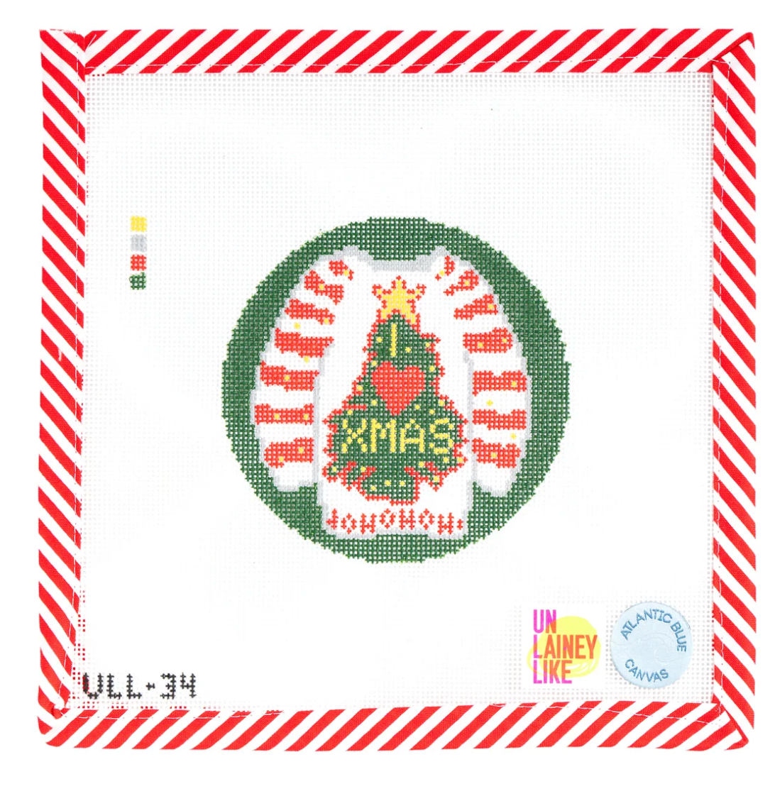 Grinch Sweater Canvas