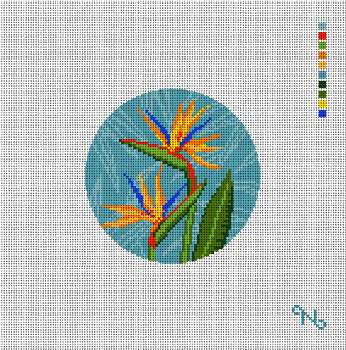 Bird of Paradise Canvas