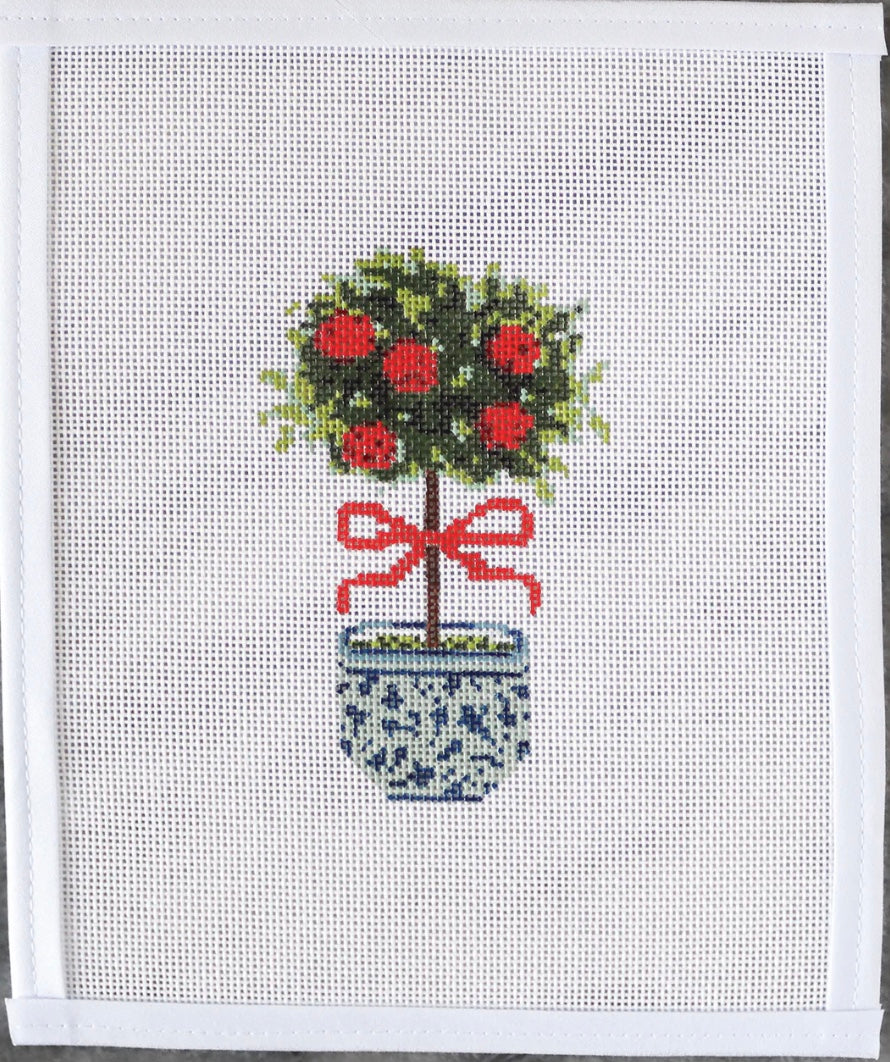 Christmas Topiary Canvas