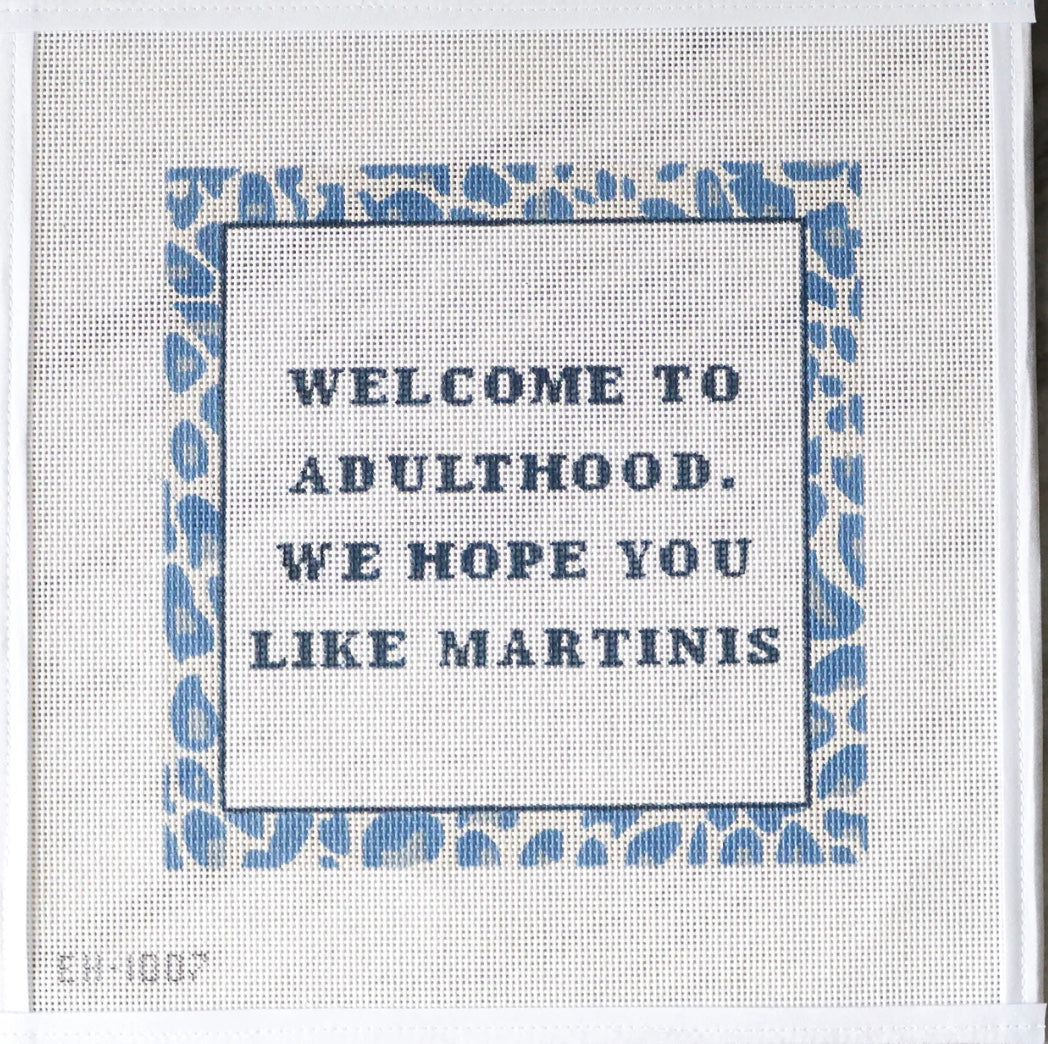 Adulthood - Martini Canvas