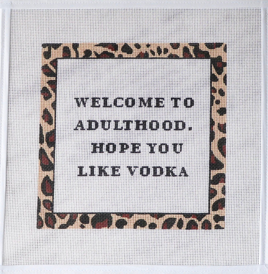 Adulthood - Vodka Canvas