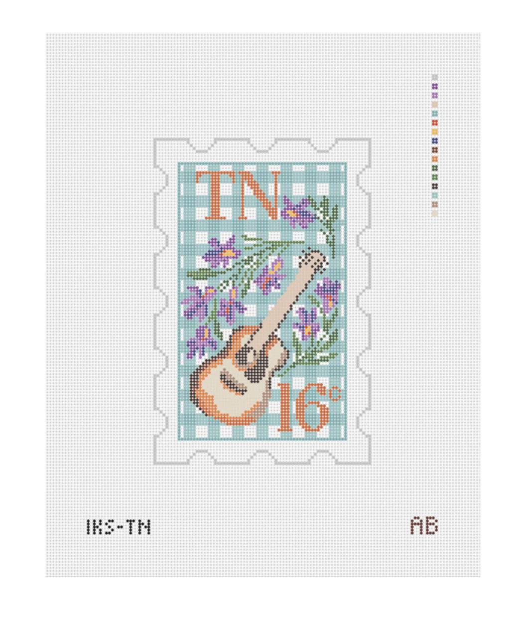 Tennessee Stamp Canvas