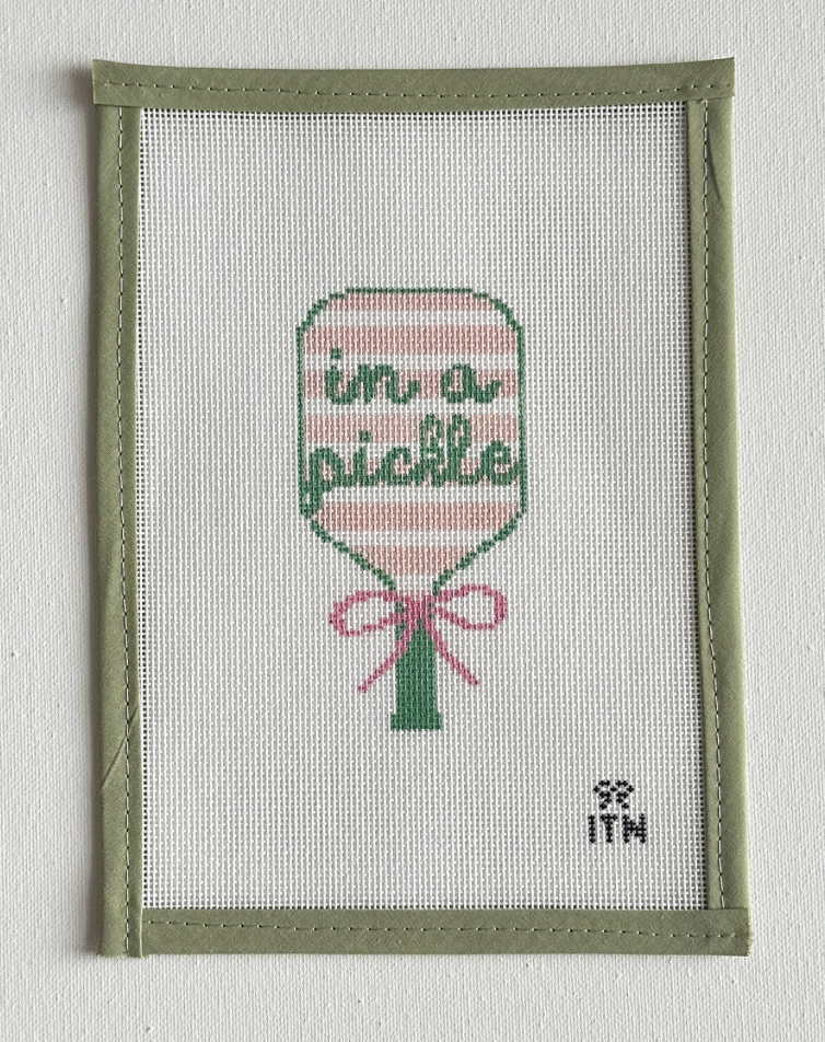 "In a Pickle" Pickleball Racket Canvas