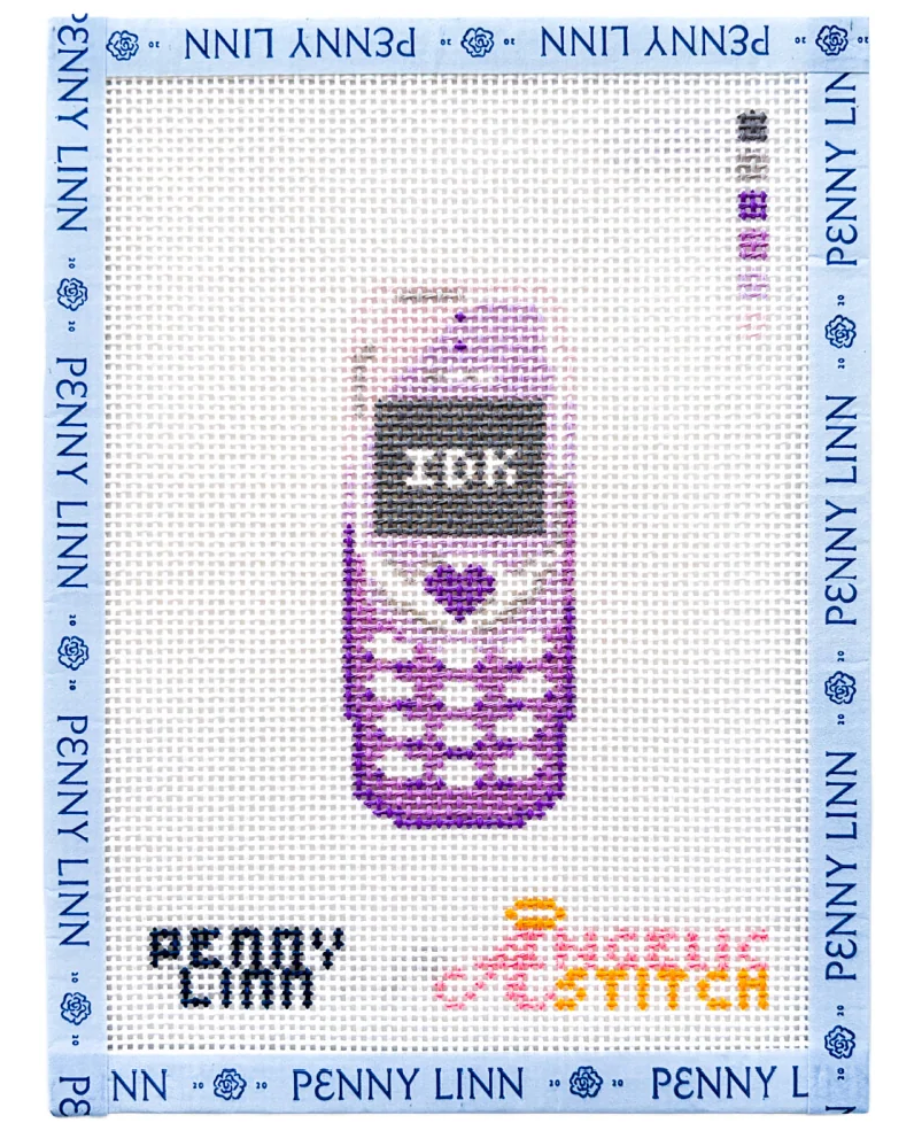 Y2k Phone - Purple IDK Canvas