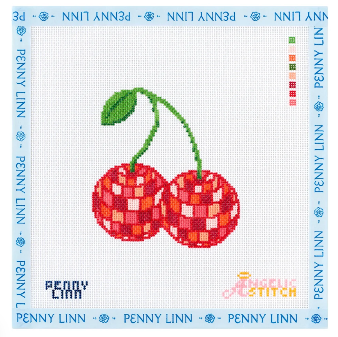 Disco Cherries Canvas