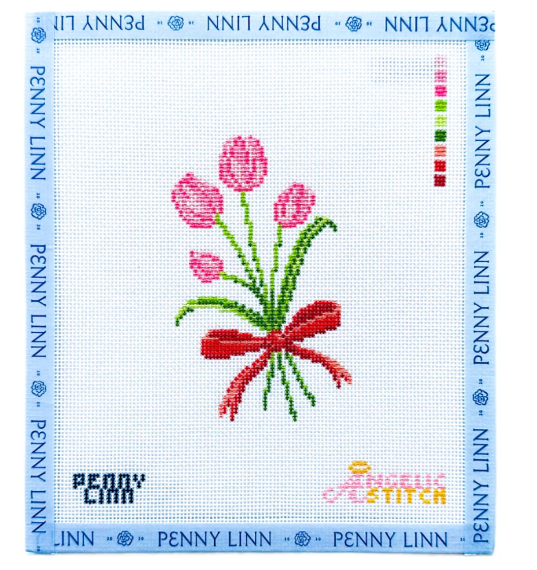 Pink Tulips Canvas