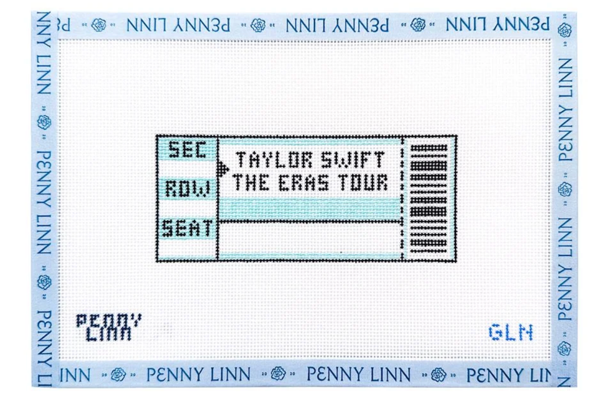 Custom Concert Ticket - Eras Tour Canvas
