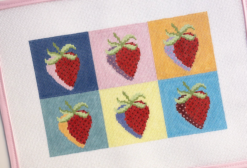 Strawberries Canvas