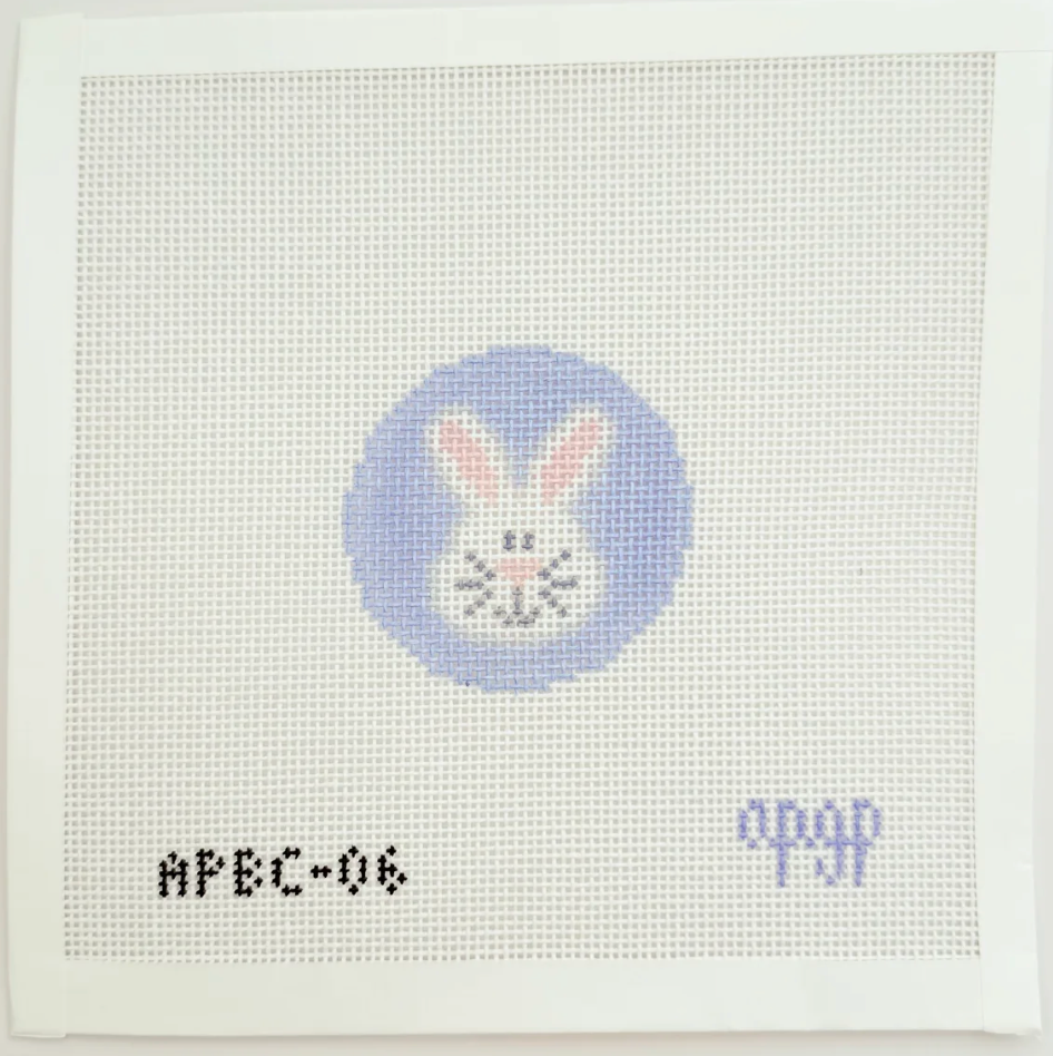 Bunny Bag Tag Canvas