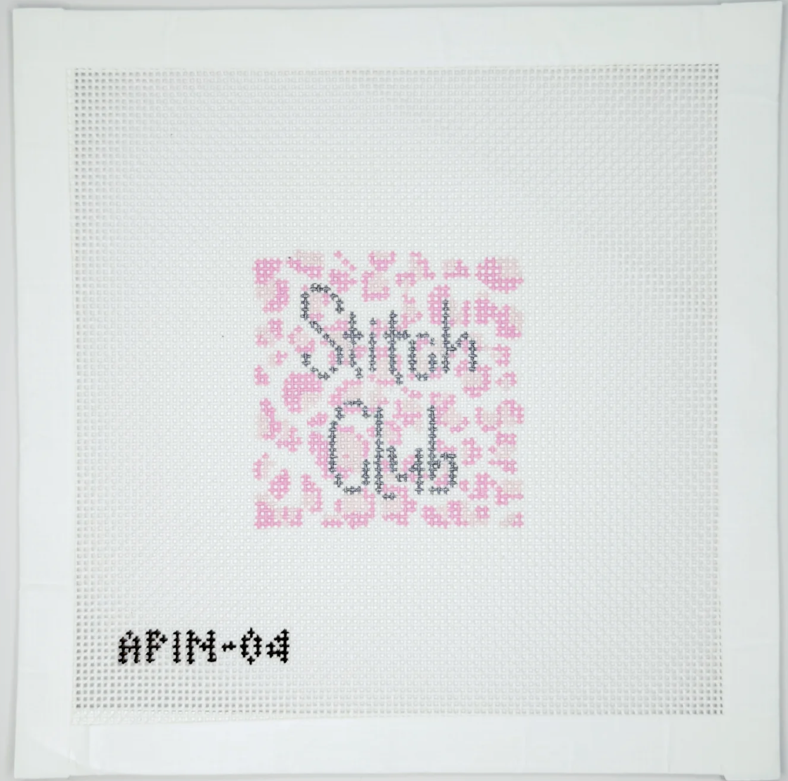 Stitch Club Rose Canvas