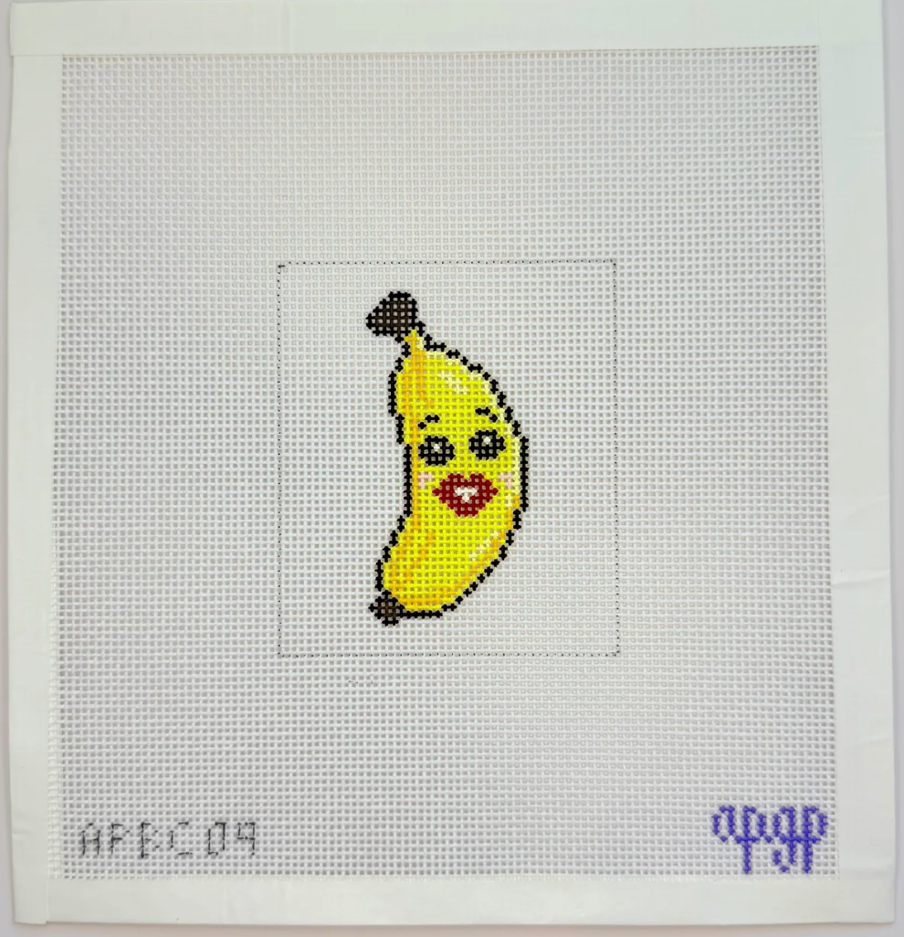 Liz, The Happy Banana Canvas