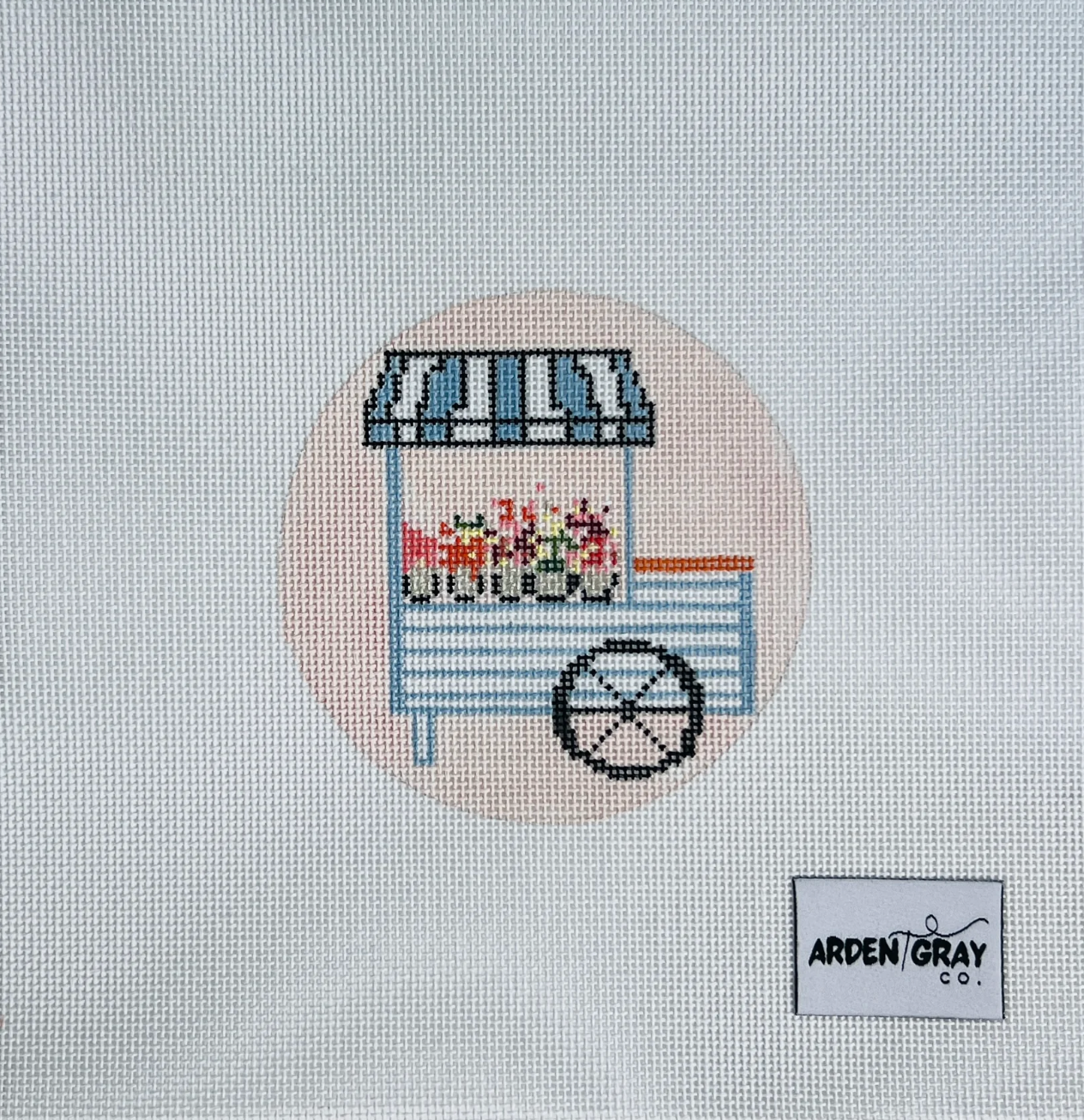 Flower Cart Canvas