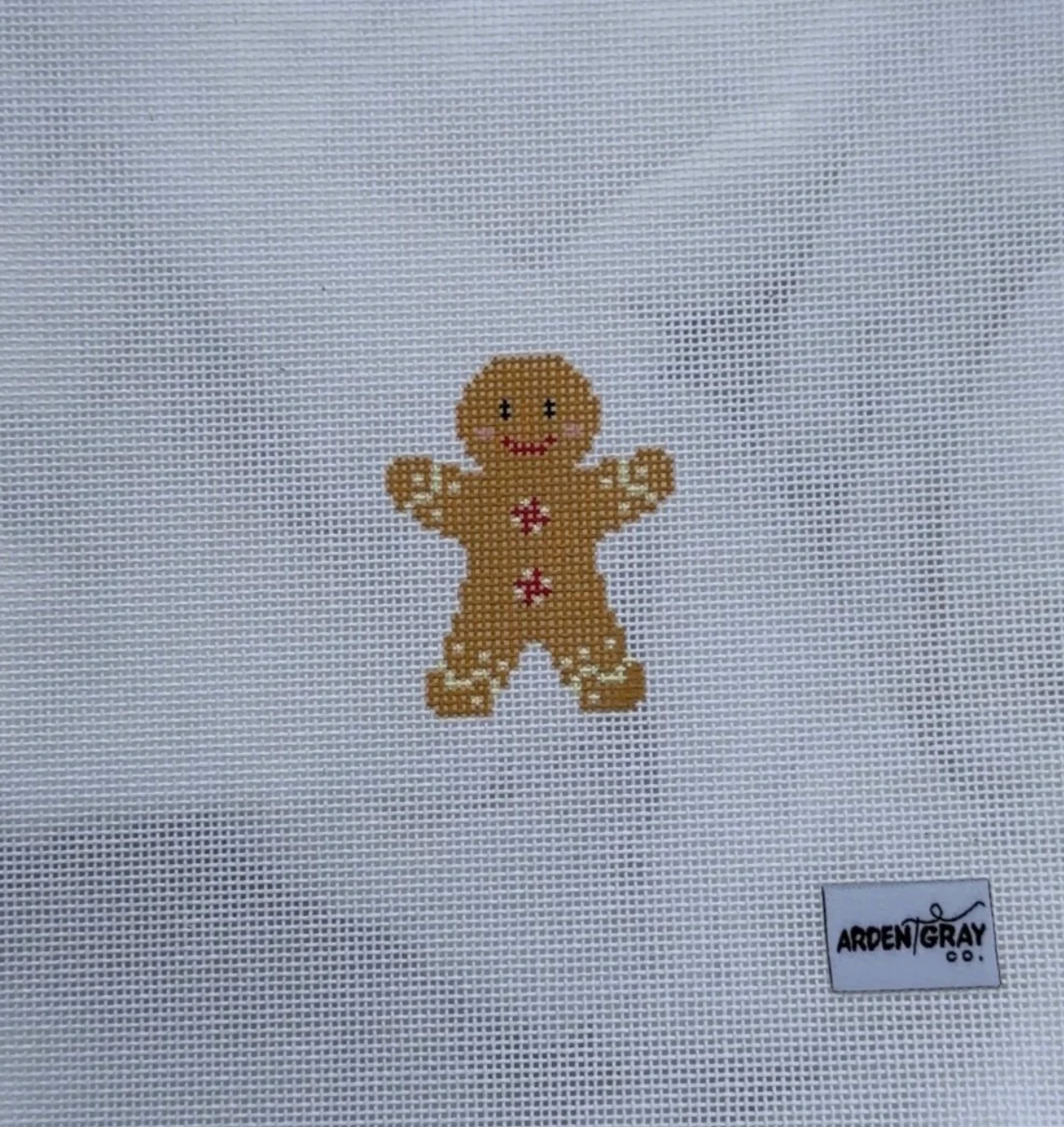 Gingerbread Man Mini Canvas