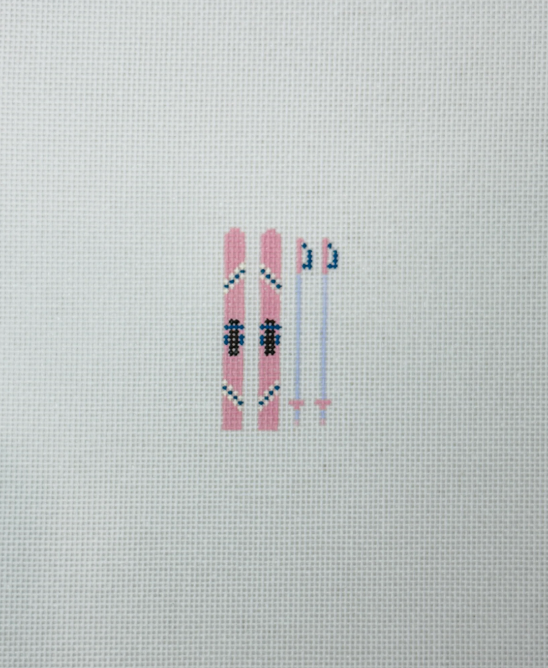 Mini Skis Canvas