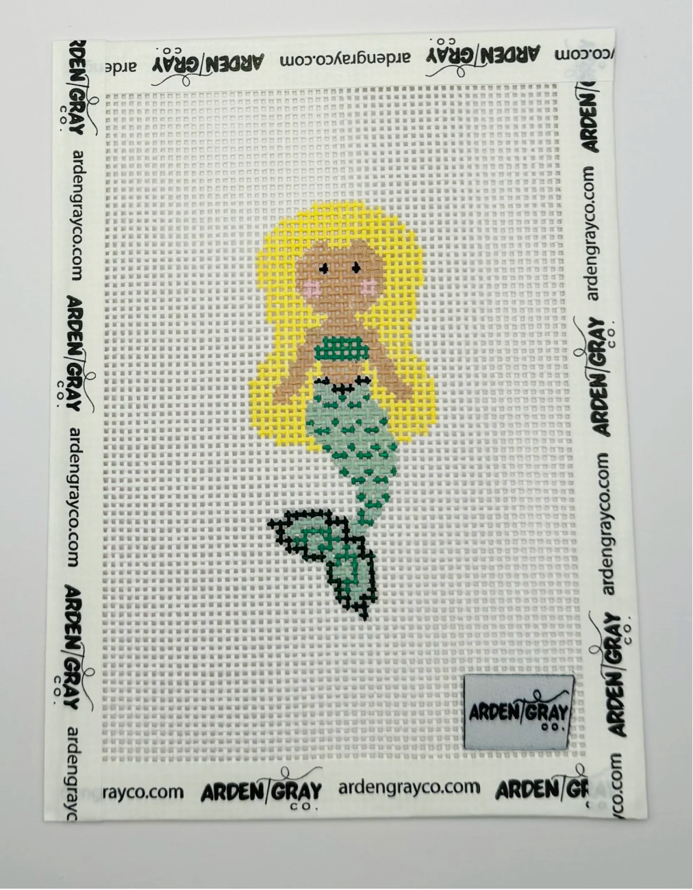 Green Mermaid Canvas
