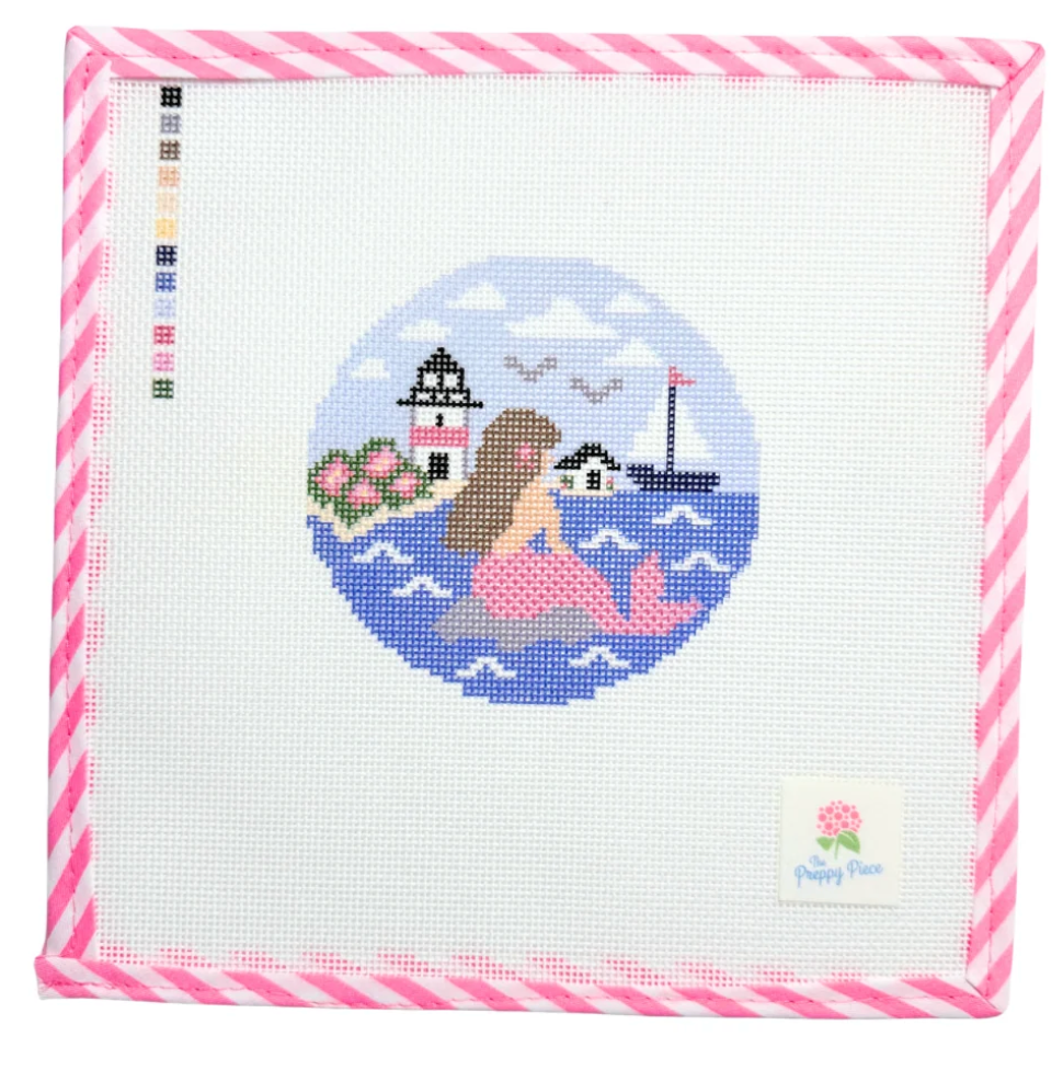 Nantucket Mermaid Canvas