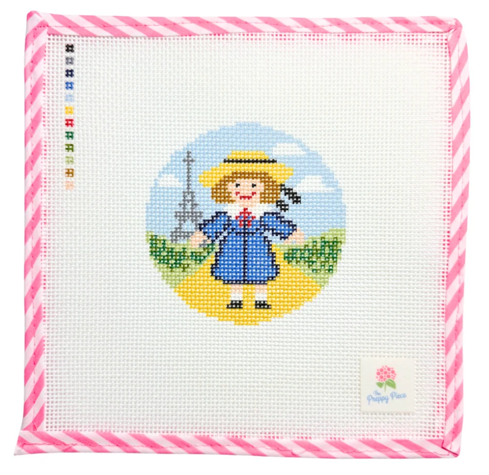 Little Paris Girl Canvas