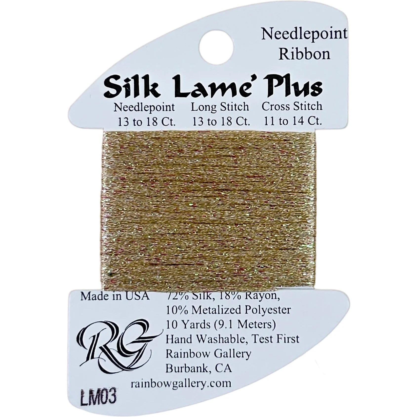Silk Lame Plus LM03 Ecru