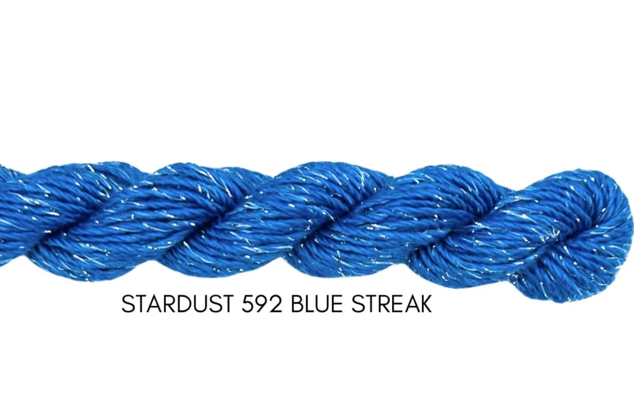 Silk & Ivory Stardust - 592 Blue Streak
