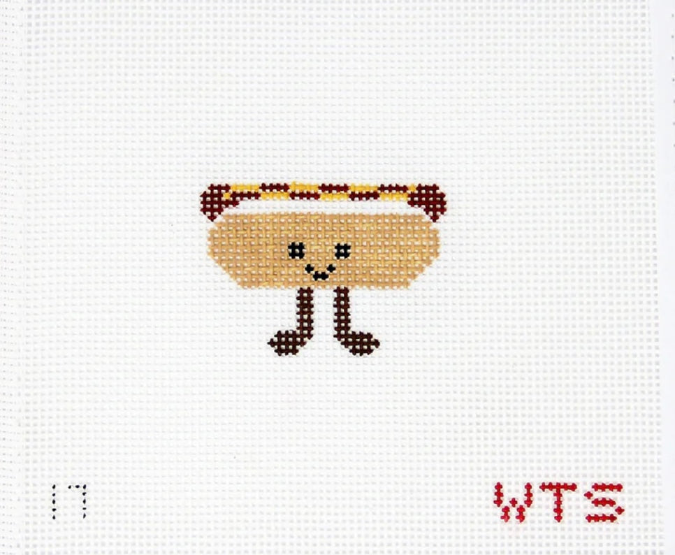 Mini Hotdog Canvas