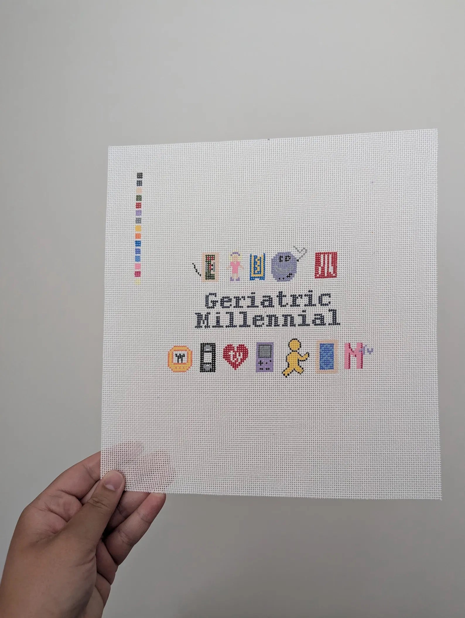 Geriatric Millennial Canvas