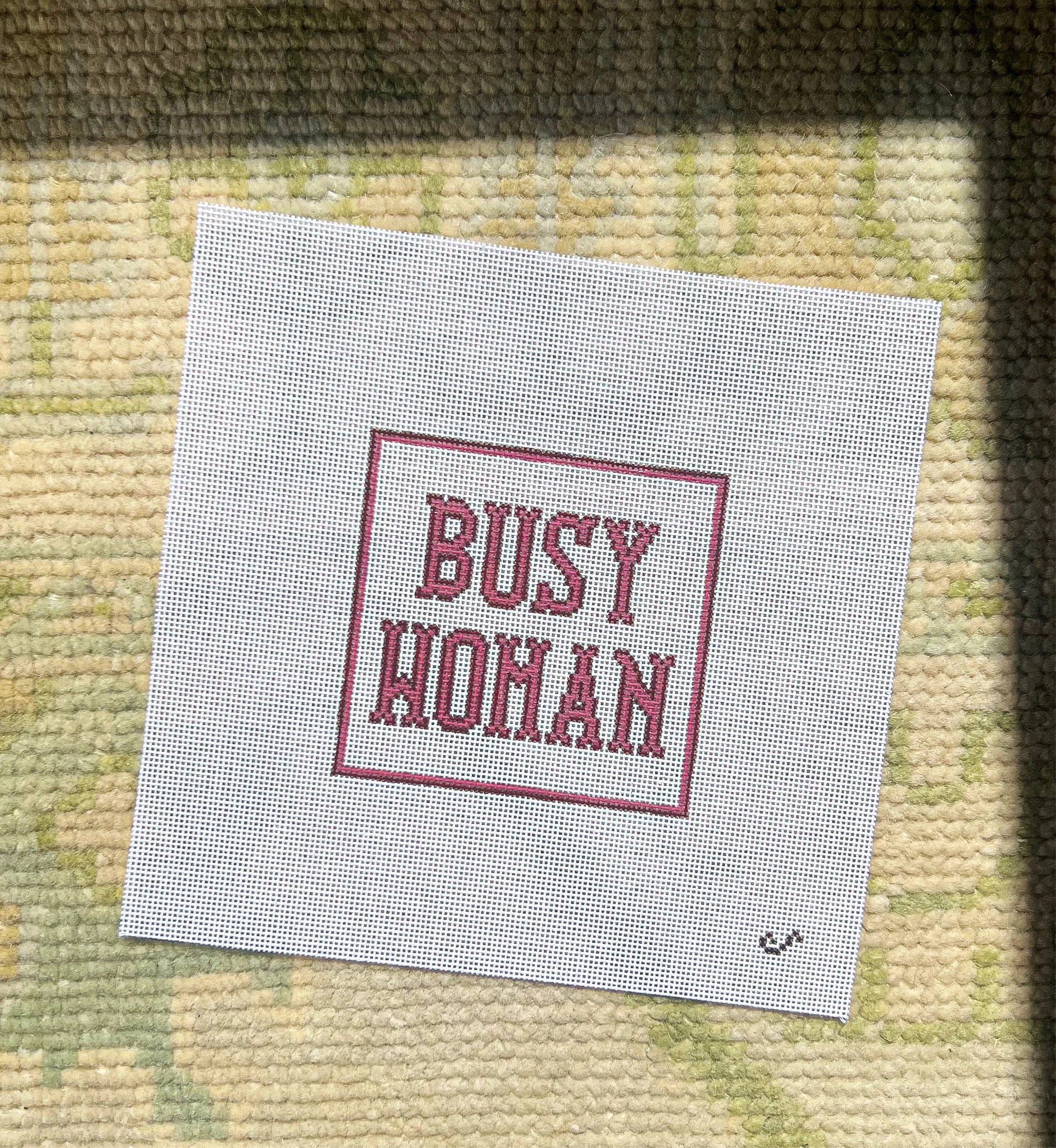 Busy Woman Canvas