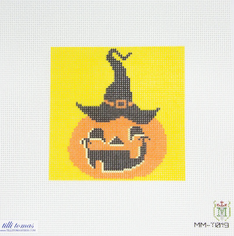 Witchy Pumpkin Canvas