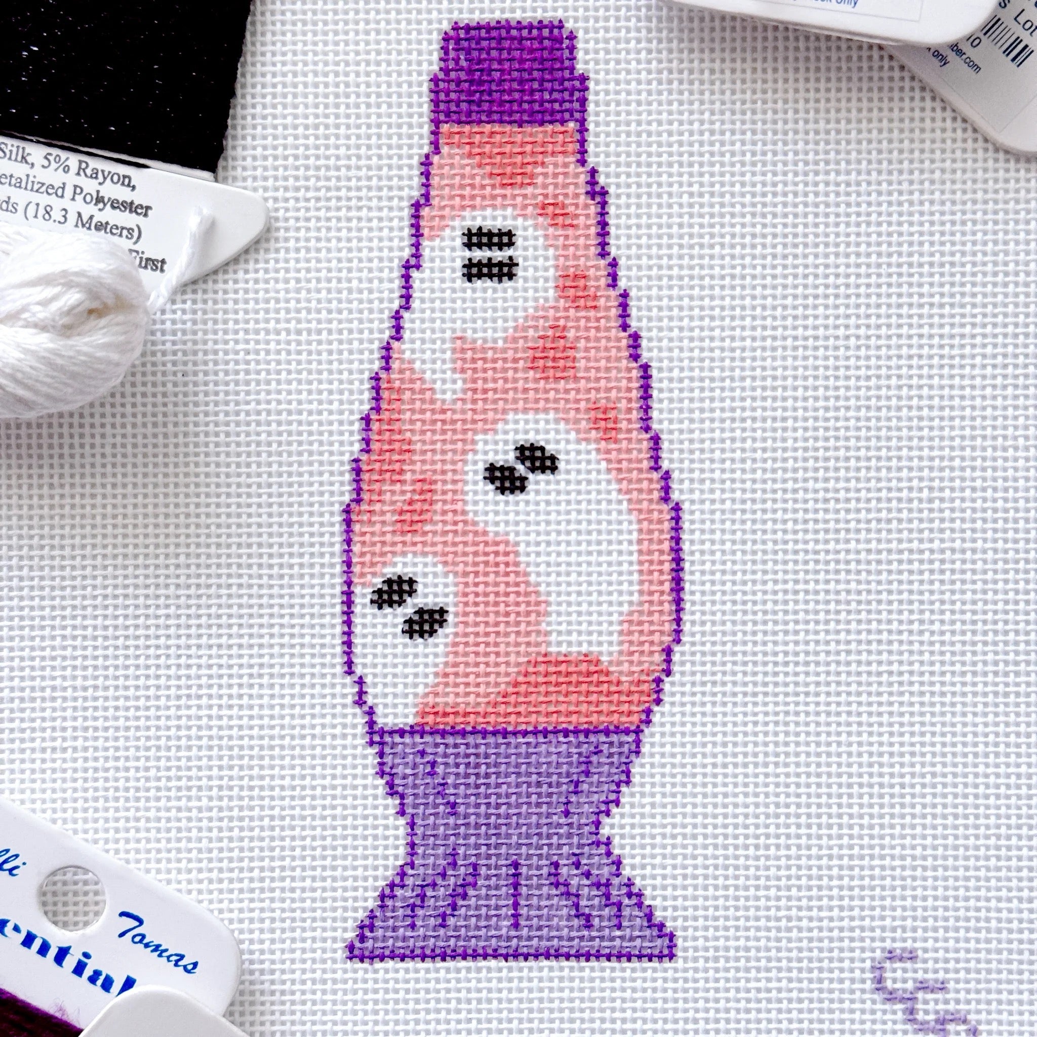 Ghost Lava Lamp Canvas
