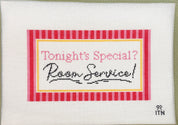 Tonight's Special? Room Service! Canvas