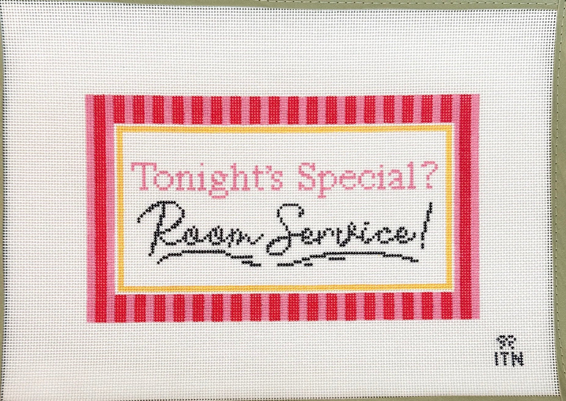 Tonight's Special? Room Service! Canvas