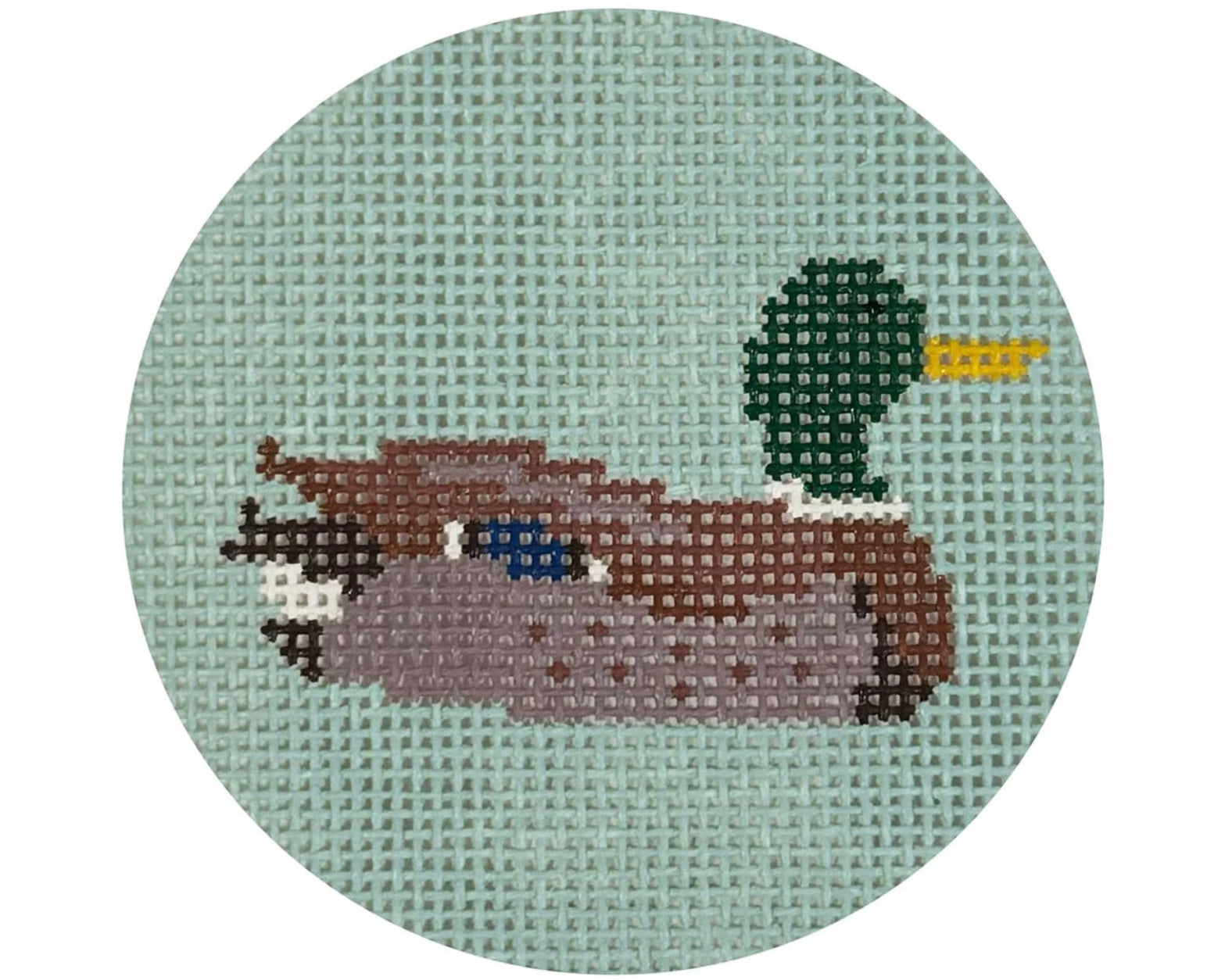 Duck Ornament Canvas