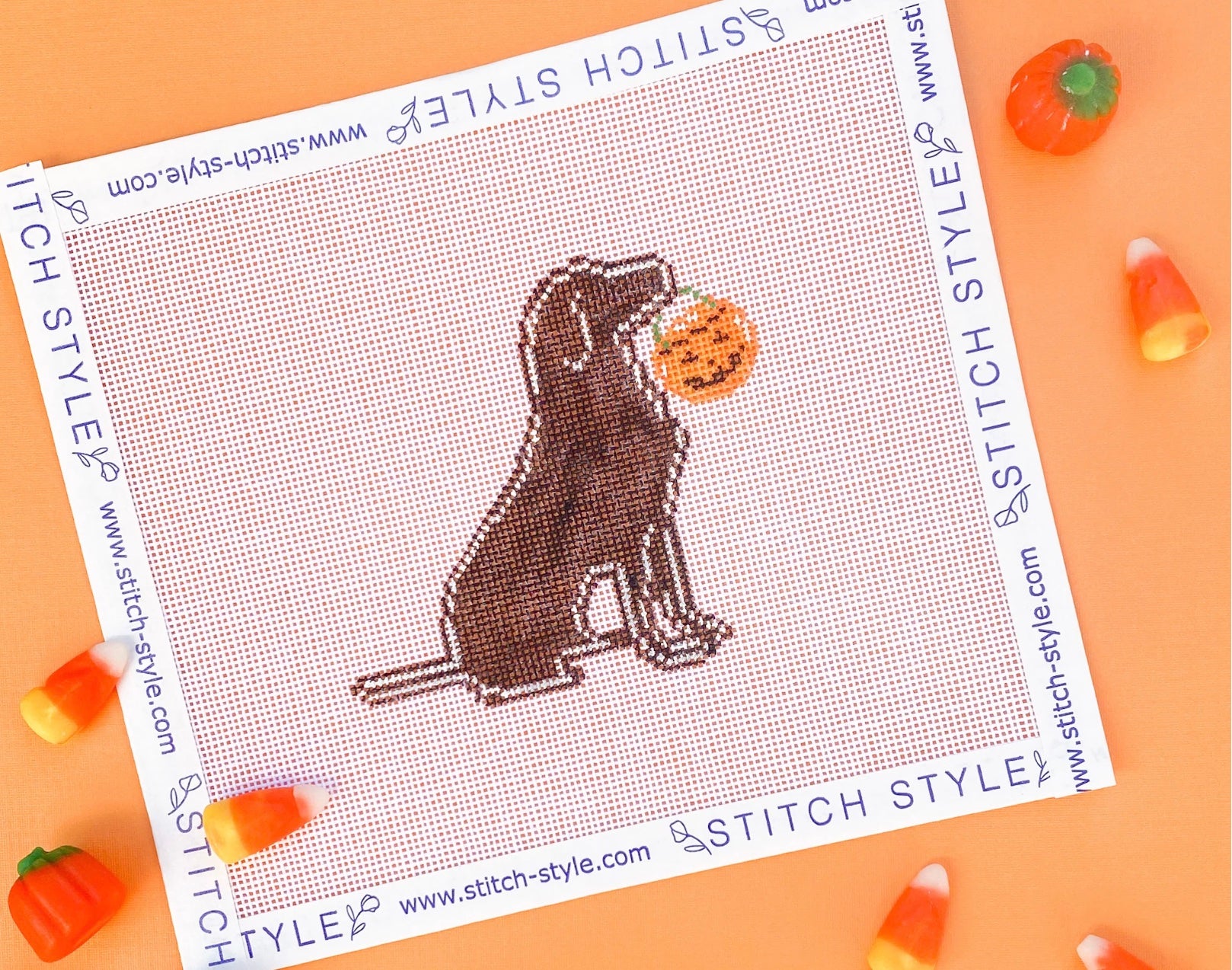 Halloween Dog Canvas