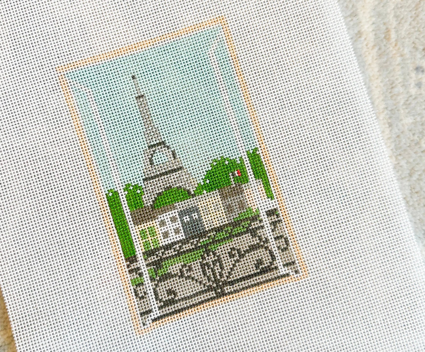 Parisian Window Canvas