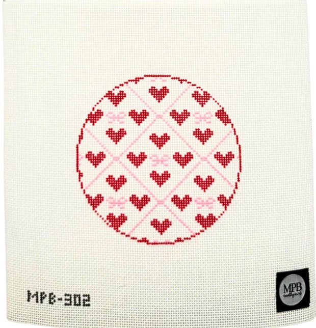 Valentine's Day Trellis Round