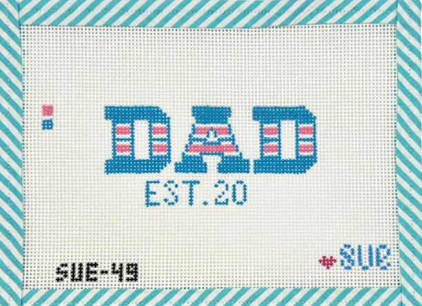 Dad Est. Canvas