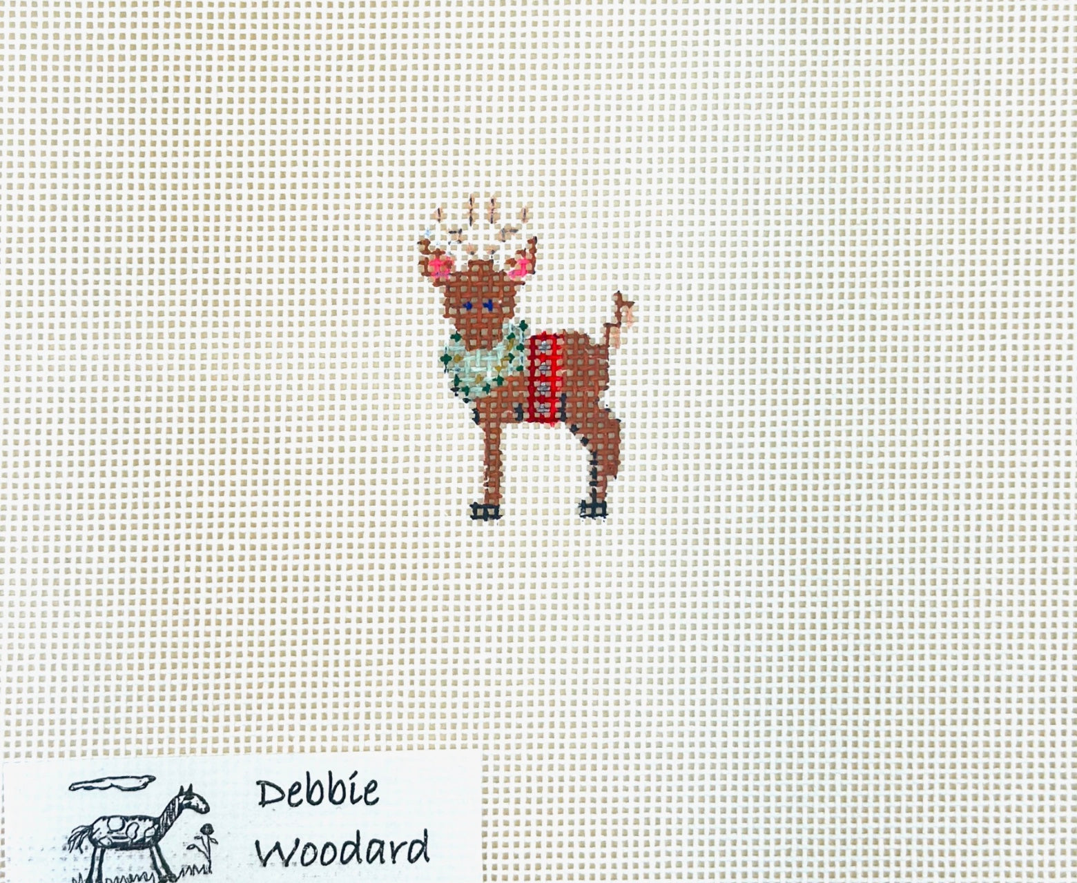 Mini Reindeer Canvas
