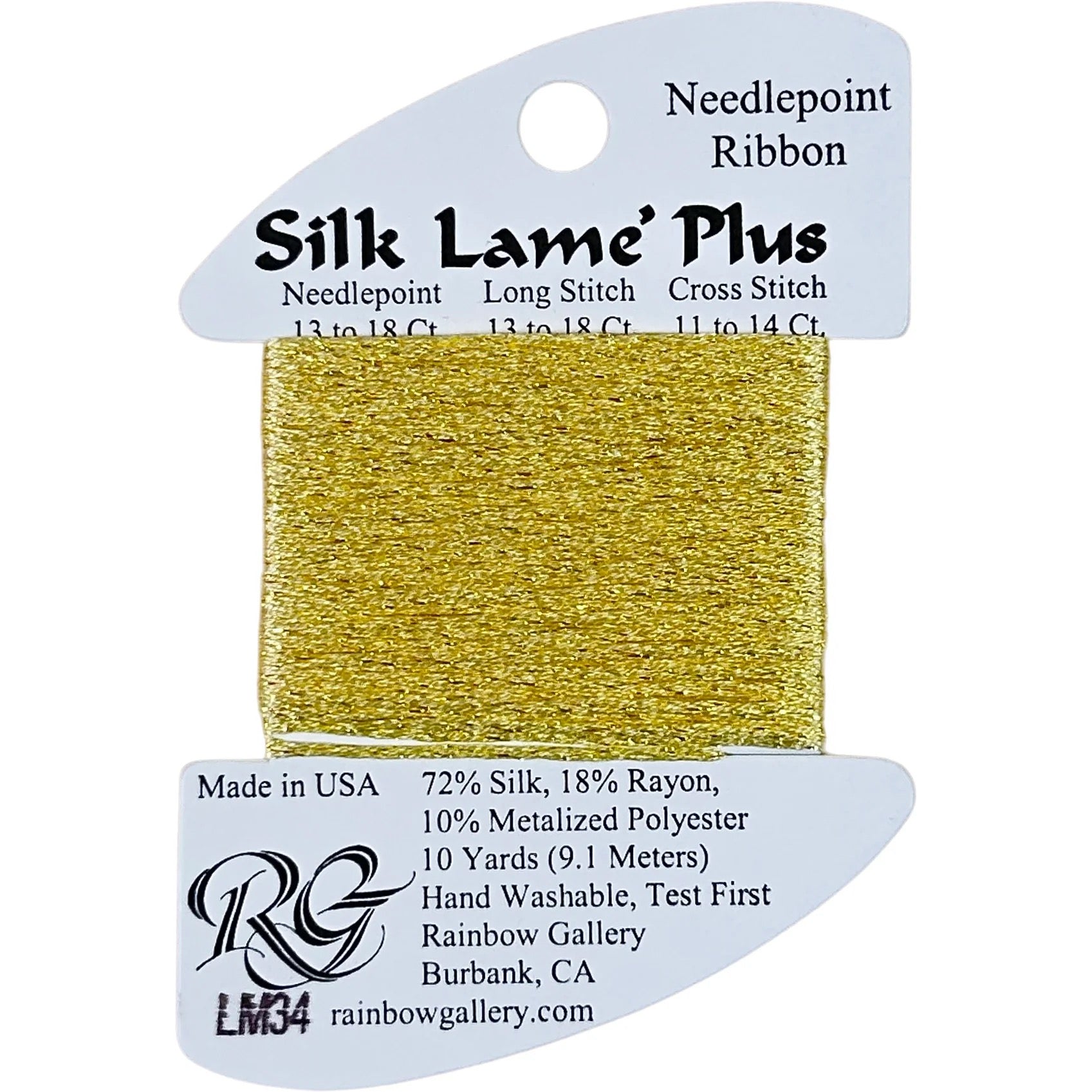 Silk Lame Plus LM34 Lemon