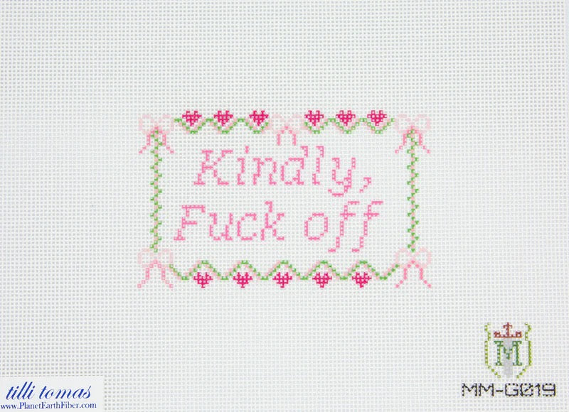 Kindly, F**k Off Canvas