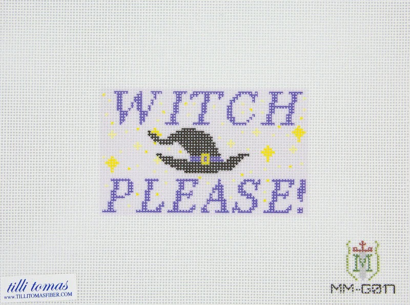 Witch Please Canvas