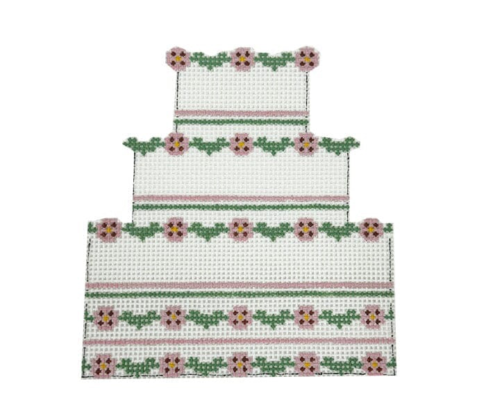 Wedding Cake Ornament Canvas