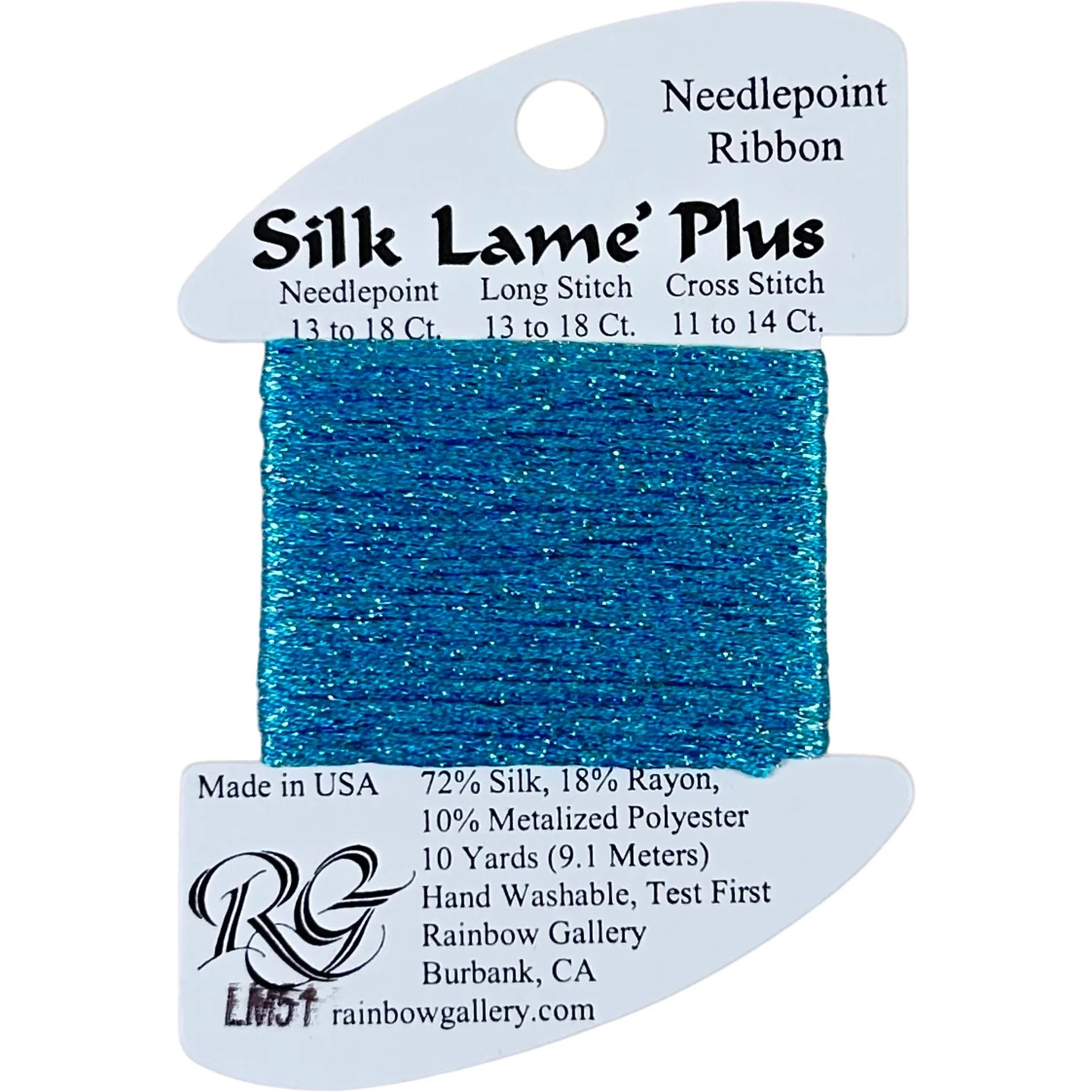Silk Lame Plus LM51 Turquoise